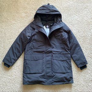 Canada Goose Black Canmore Down Parka Coat Sz L